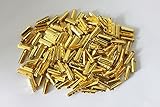 WP-TT 200 Pcs Shoelace Bullet Metal Ends Aglet Repair Shoe Lace Tips Replacement DIY Demension: 4x18mm/ 0.16‘’x0.7‘’(Gold)