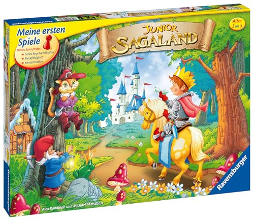 Ravensburger 21372 - Junior Sagaland - Kinderspiel, Junior Edition des Spieleklassikers für 2-4 Spieler ab 3 Jahren – Bild 7