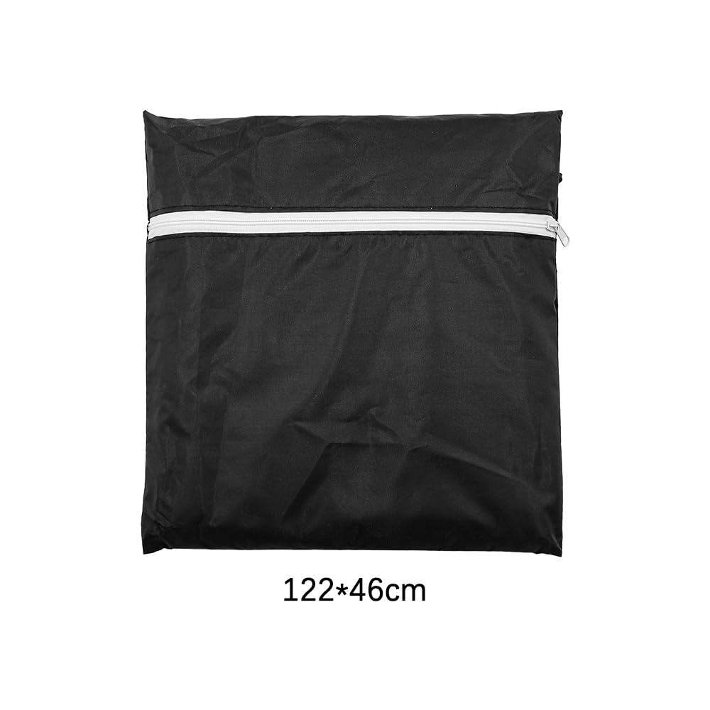 Pokrowiec na palenisko 112 cm, wytrzymały, wodoodporny, okrągły pokrowiec na palenisko, z grubą powłoką PCW, sznurek, pełne pokrycie, pokrowiec na kominek na patio