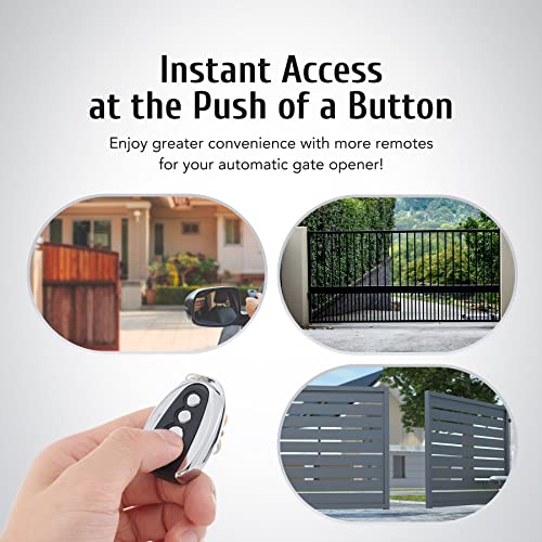 COZ Remote Control for Automatic Gate Openers, Electric Smart Gate