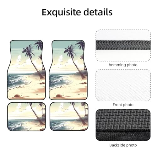 Tapis de sol voiture pour VUS et SUV avec accessoires décoration