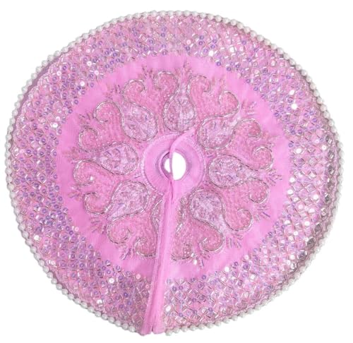 Image of Partish Laddu Gopal Heavy Janamashtmi Poshak with Pagdi, Patka and Choli (Size 2) l Ladoo Gopal Dress l Bal Gopal l Kanha Ji Thakur Ji Dress(Pink)