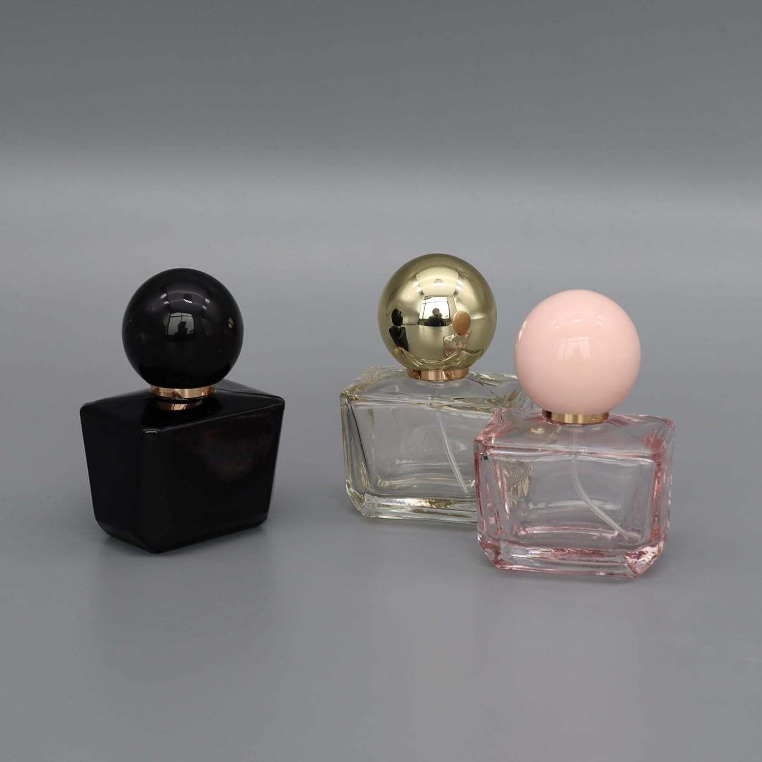 Mini Bottiglie di Profumo da Viaggio, Atomizzatore di Profumo 5 Pezzi 30ML Bottiglia di Profumo di Vetro Portatile da Viaggio Separato Flacone Spray Contenitore Vuoto Riempito Riutilizzabile (Color :