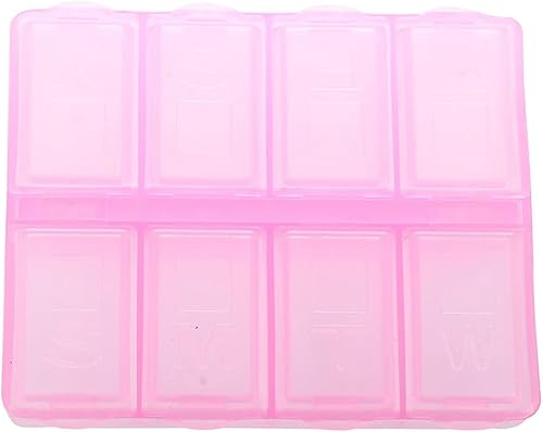 Miniatura 3 de 2 pastillas de plástico con 8 compartimentos