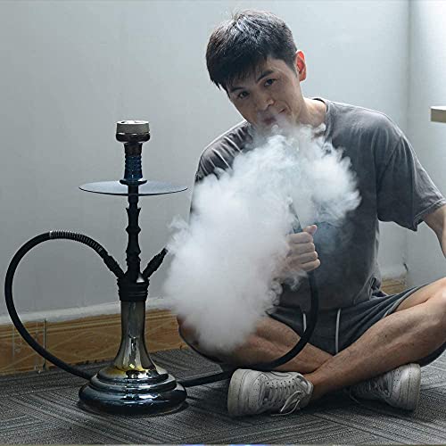 Shisha set Kitosun Trilogy Hookah - Komplettset mit Allem Waschbarer Silikon Schlauch Ton Shishakopf Holder für Kohle… – Bild 7