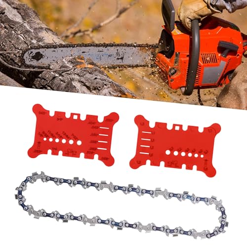 image for Shupakul 8 Pack Chainsaw Bar Gauge Tool- Chainsaw Chain Measuring Tool