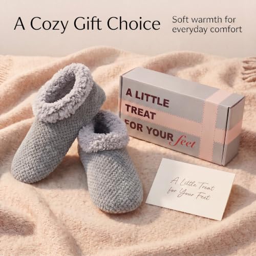 Image of The Metluks Womens Slippers Indoor Soft Sole Slipper Socks | Fuzzy sherpa lining, warm winter comfort, non slip grippers, flexible feel, washable, cozy home wear