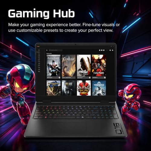 Image of HP HyperX OMEN 5060 Gaming Laptop 16 inch 165Hz OLED 2.5K, Ryzen 9, 32GB /1TB