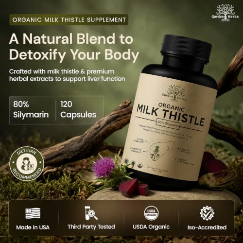 Garden of Herbz Organic Milk Thistle