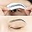 Bliss and Beyond USA, 2 Sheets Waterproof Eyebrow Tattoo Stickers, Long Lasting, Natural Looking Fake Eyebrows for Alopecia, Chemo, Cancer Gift. Same Size (Natural Las Vegas, Black)