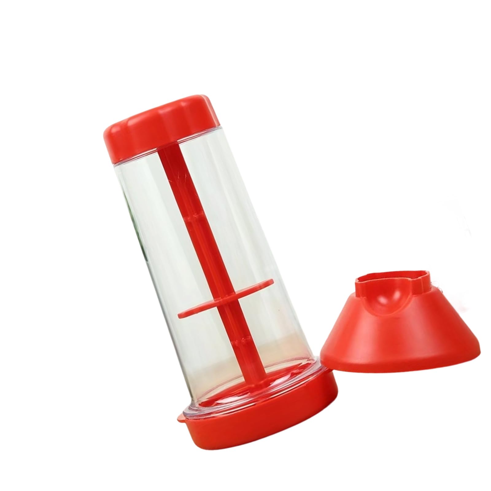 MIDOKSTUA Handheld Flour Sieves Cup Rotating Sifter Home Baking Tool Flours Kitchen Gadgets Cup