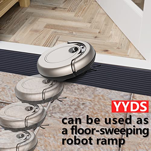 Yyds Threshold Ramp,Solid Rubber Wheelchair Ramp,Threshold Ramps For Doorways,Bathroom (High0.4 In) #TOP3