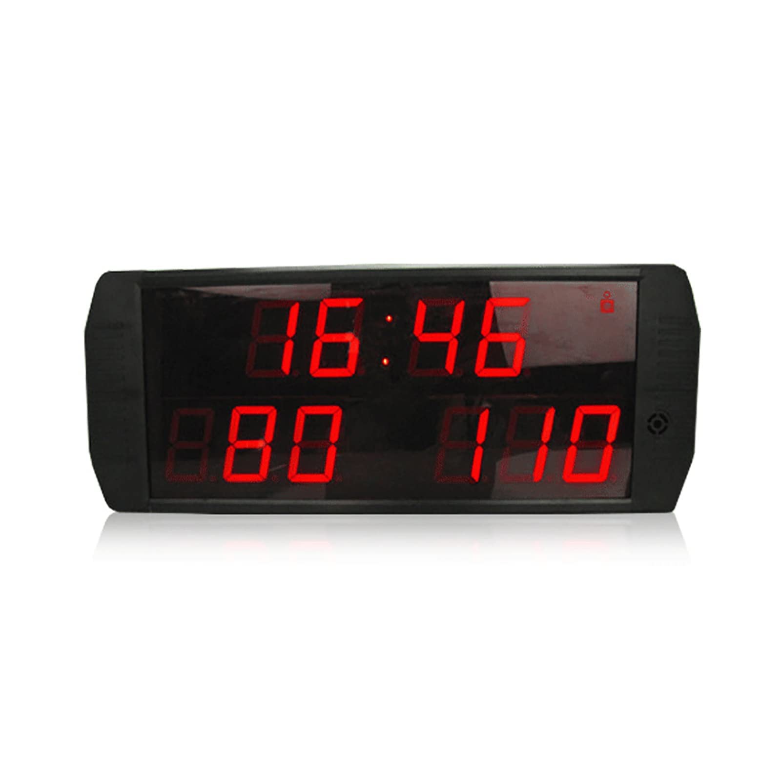 Marcador Electrónico Led, Marcador Deportivo Digital Portátil Con Control Remoto Y Zumbador, Ajuste De Brillo De 5 Niveles, Compatible Con Reloj De 12/24 Horas, Para Registrar Puntuaciones De Partido