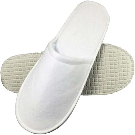Closed toe towelling slippers Clearance