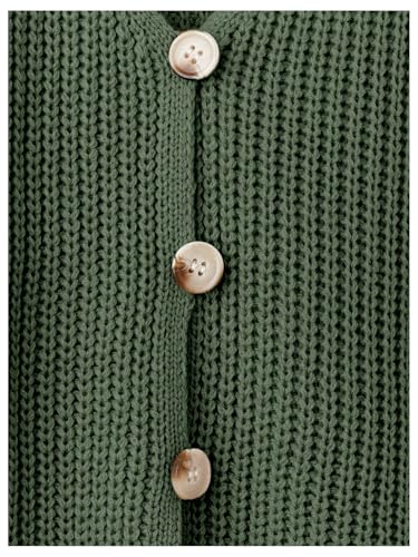 Floerns Women's Plus Size V Neck Sweater Vest Button Up Sleeveless Knitted Pullover Tank Tops4