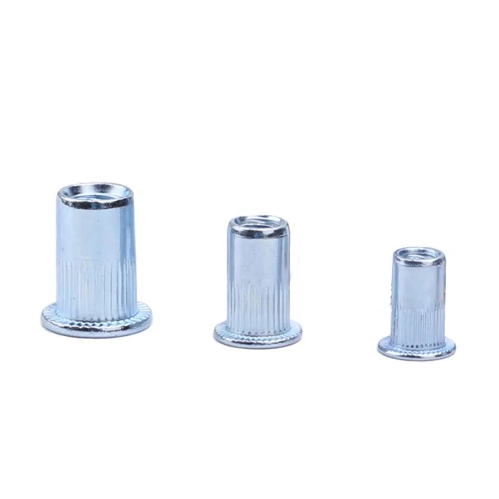 Ocynkowane nakrętki nitowe, płaski łeb i pionowe nakrętki nitowe M3 M4-M12 z łbem stożkowym ze stali nierdzewnej/aluminium (M12-10 szt.)