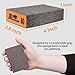 Sanding Sponge, 60 80 120 220 Coarse Medium Fine Grit Sanding Block, Sander Sponges for Drywall Metal, Sandpaper Sponge Sanding Blocks for Wood 4 Pcs by S&F STEAD & FAST
