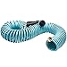 AUTOMAN Recoil Garden Water Hose 50 ft, EVA Curly Water Hose with Brass Connectors,Garden Hose Coil,Includes 7-Pattern Function Sprayer,Retractable,Corrosion Resistant Garden Coil Hose.