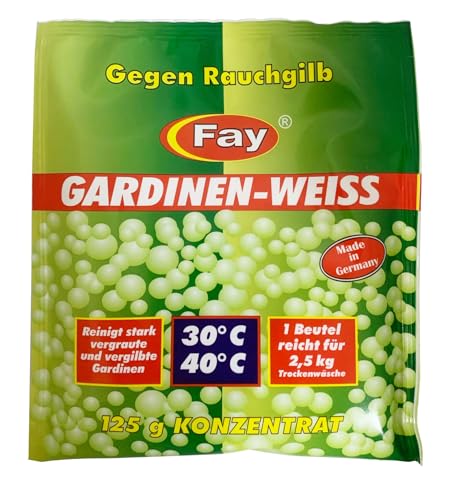 Fay Gardinenwaschmittel Weißkonzentrat 20 x 125g