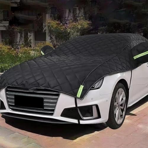 雹対策 車 カバー 適用 トヨタ ヴォクシー ノア 80系/90系, 厚手 5層耐雹性、ハーフ裏起毛 耐強風性防水性通気性 防雪防塵屋内外両用、四季対応 DL55