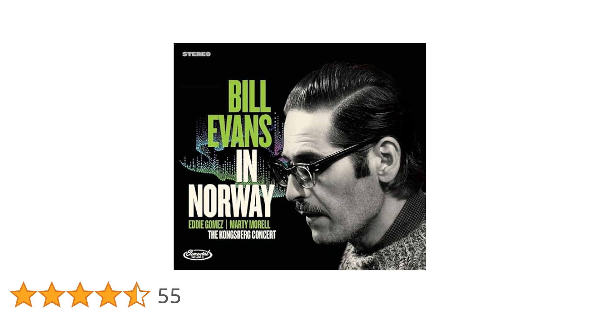完売　入手困難　シリアルナンバー限定盤 Bill Evans In Norway Bill Evans - In Norway The Kongsberg Concert