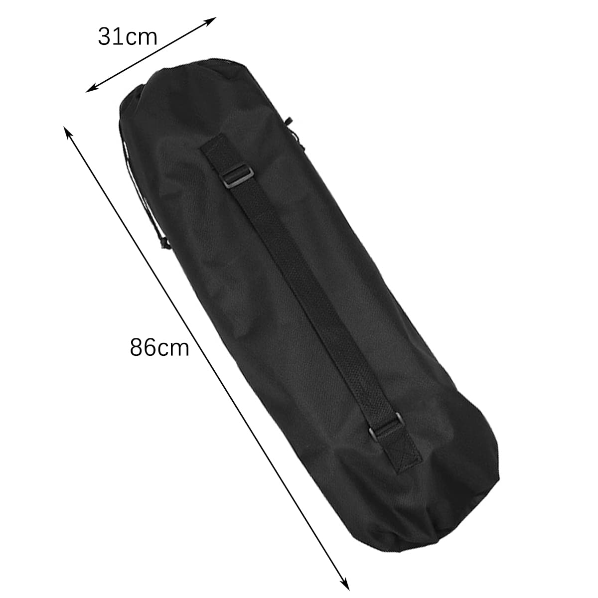 Sac à dos pour skateboards - Sac étanche pour mini cruiser et planches longues jusqu'à 85,5 cm - Design double croix