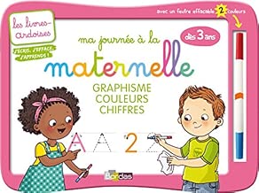 Download Livres-ardoises - Ma journée à l'école maternelle + 1 feutre 2 couleurs PDF