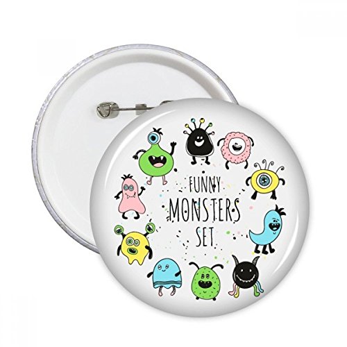 Cadeau 5 pcs Petit badge Alien et Univers pour faire plaisir aux fans de science-fiction