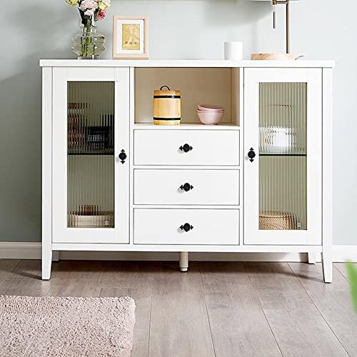 Marstree 2 In 1 Vintage Ceramic Drawer Cabinet Knobs And Pulls For Diy Home Furniture Cabinet Dresser Cupboard Bin Door Handles, Pack Of 8 (Black-Black) #TOP1