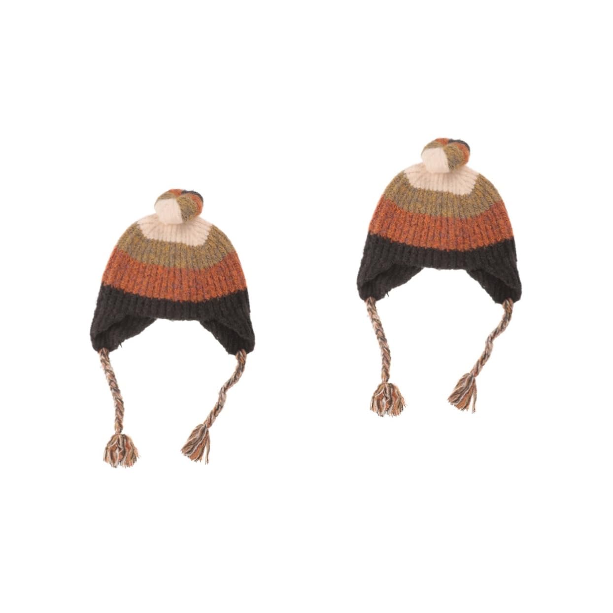 BESPORTBLE gorro tejido con orejeras gorro termico Gorro de mujer Gorro cálido Gorro para el frío sombrero de ganchillo tapa sombrero de punto de mujer gorro de punto caliente hilo