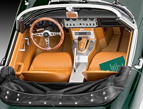 Revell Jaguar E-Type Roadster Modelo 1:24 miniatura 6