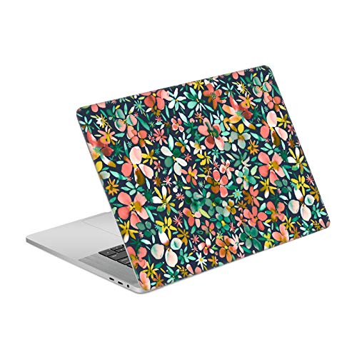 Autocollant MacBook Pro 15.4 anti-rayure style Floral Ninola Vert