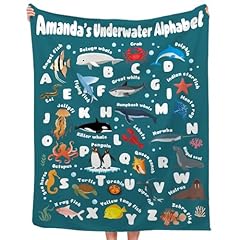 Underwater Creatures Alphabet Custom
