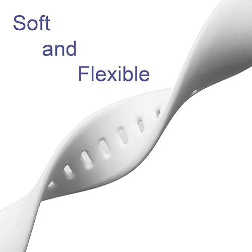 Miniatura 7 de Compatible con Fitbit Charge 5 / Fitbit Charge 6 - Correa de reloj de silicona suave (lindo panda rojo bambú), correa deportiva suave para mujeres y