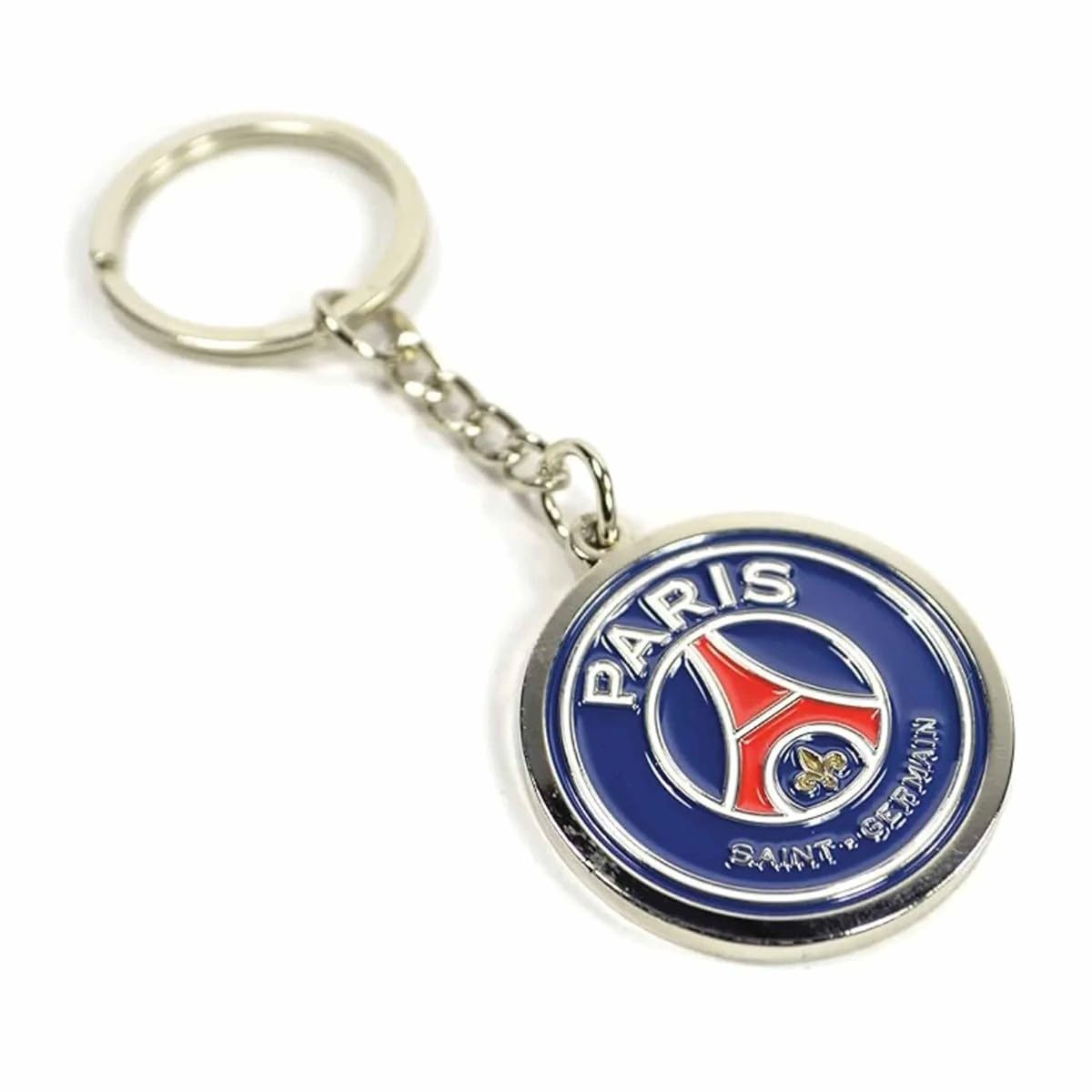Paris Saint-Germain FC Crest Keyring, Keyrings, Sports, Gift