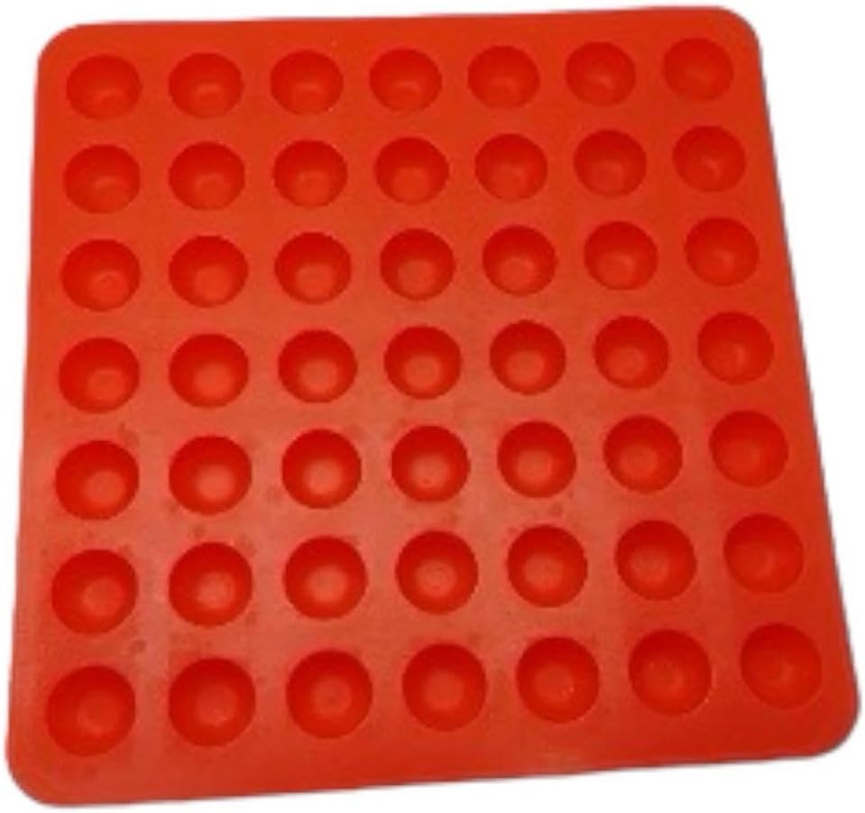 Ghee Diya batti Mold Silicone molds 49 Cavity Tray 2.5 gram Making ghee Diya batti Mould