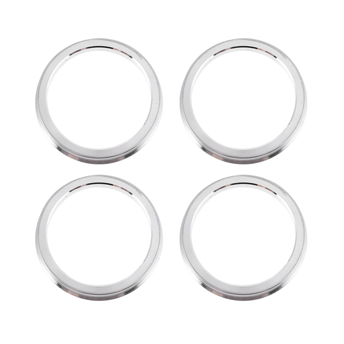 LIFKOME 4Pcs Hub Centric Rings to Rust Aluminum Alloy Wheel Bore Adapters Reduce Vibrations for Enhanced Vehicle Performance