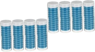 88 Peças Fichário Fivela Preta Scrapbook Pasta De Plástico Pastas Pretas Mini Discos De Notebook Placa Branca Anel De Ligação De Folhas Soltas Disco De Ligação Redondo Discbound Abaodam