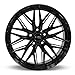 RTX SW20 Custom Wheel - 18x8.5, 45 Offset, 5x114.3 Bolt Pattern, 73.1mm Hub - Gloss Black Rim