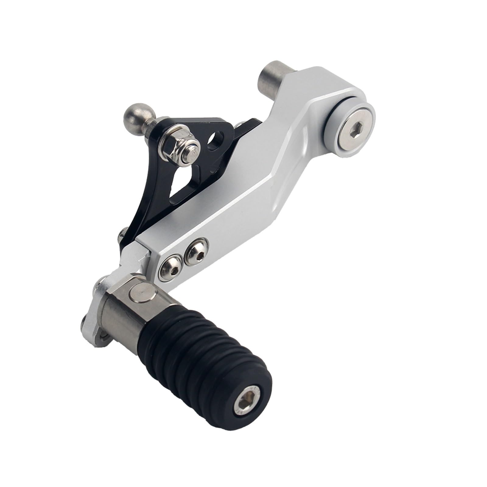 Lbcsrmh Silver Motorcycle Gear Lever Motorcycle Adjustable Folding Gear Shifter Shift Pedal Lever For F750gs F850gs F 750Gs 850Gs F850 Gs For Adv 2018 2019 2020 2021