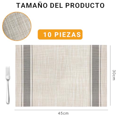 La Mejor Recopilación de Manteles Individuales Walmart - los preferidos. 23 Manteles Individuales Walmart marca SYNMORE (2)