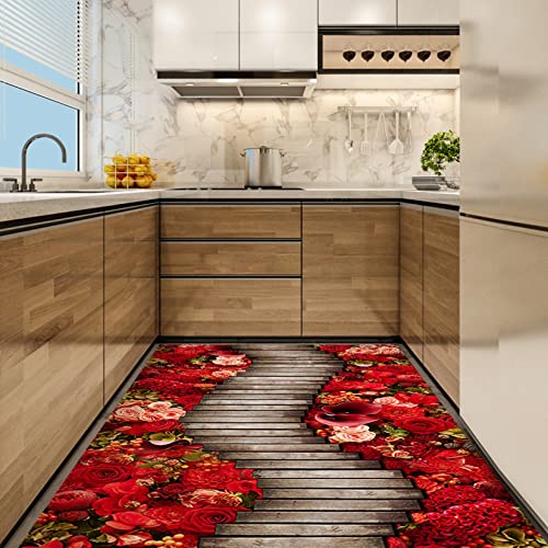 Tapis de passage 60x480cm shaggy ajustable et découpable pour couloir