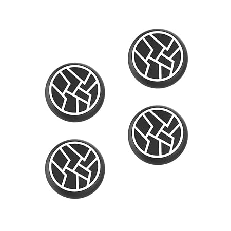 TCOS TECH PS5 Controller Thumb Grip Cap Non-Slip Rocker Cap Joystick Button Protective Thumb Grips for PS5 PS4 Xbox Series X Xbox One Switch Pro Controller Accessories 4Pcs