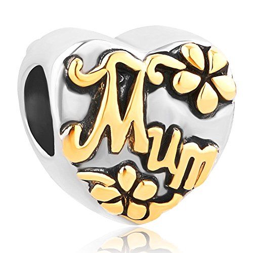 Uniqueen Fit Pandora Charms NA metal común