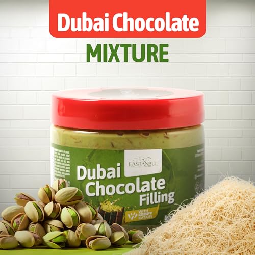 Eastanbul Dubai Chocolate Filling, Pistachio Cream with Kataifi, 8oz - image 4