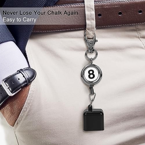 Porte-craie billard portable accessoire table noir - 5