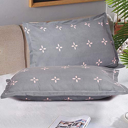 Image of Amazon Brand - Umi Super Soft Brushed Microfiber Cotton Pillow Covers, 2 Piece Pillow Covers(Not Pillow),Flange on Edges Pillow Covers 17X27(inches) 43X68(CM)