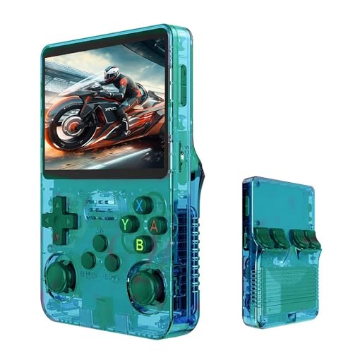 Aidodmom Consola de mano de videojuegos retro, pantalla IPS de 3,...