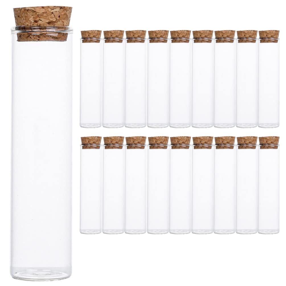 Flacons en verre transparent 50 ml pour créer de jolis pots à souhaits de mariage