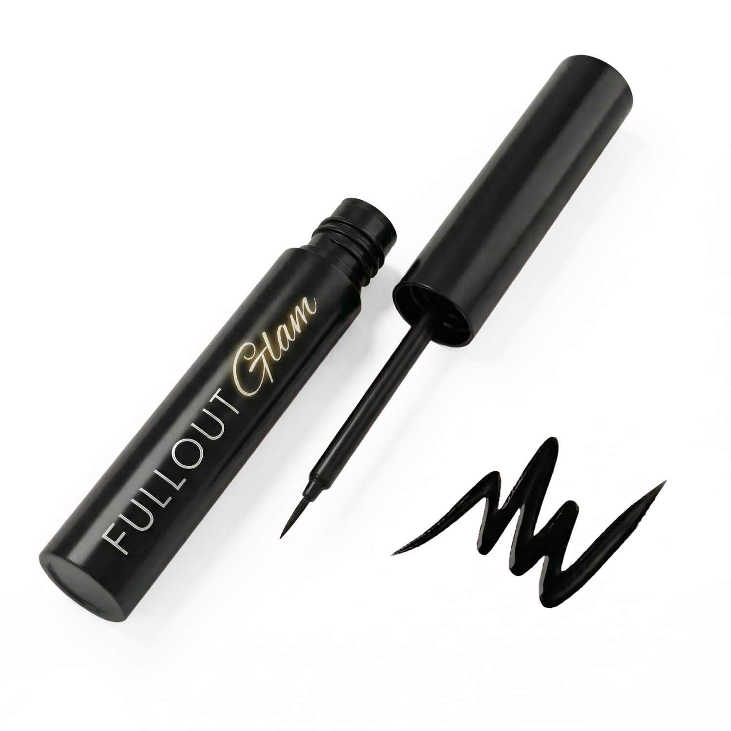 Full Out Glam Liquid Liner Magnetic Eyeliner Ultra Strong All-Day Hold for Magnetic Eyelashes Water and Sweat Proof